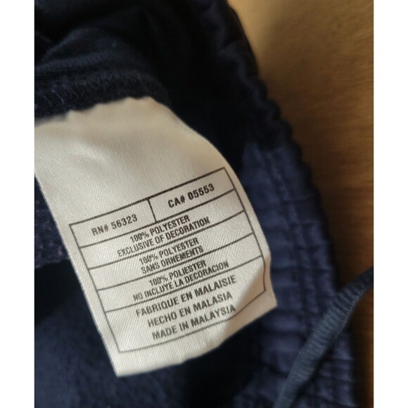 Vintage Nike Blue Sweatpants Size XL Men Nike Silver Tag Swoosh Logo Zip Bottom - Picture 6 of 11